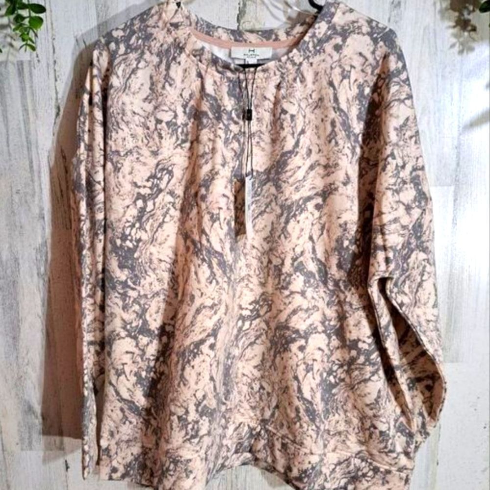 Halston Marbled Sweater